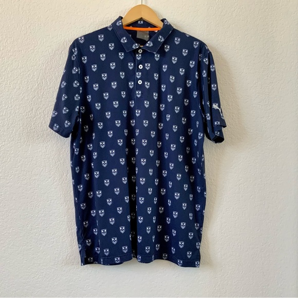 PUMA X SKULL POLO, Sz L - Picture 1 of 5